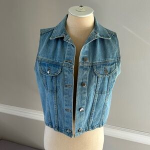 Vintage Denim vest Size M